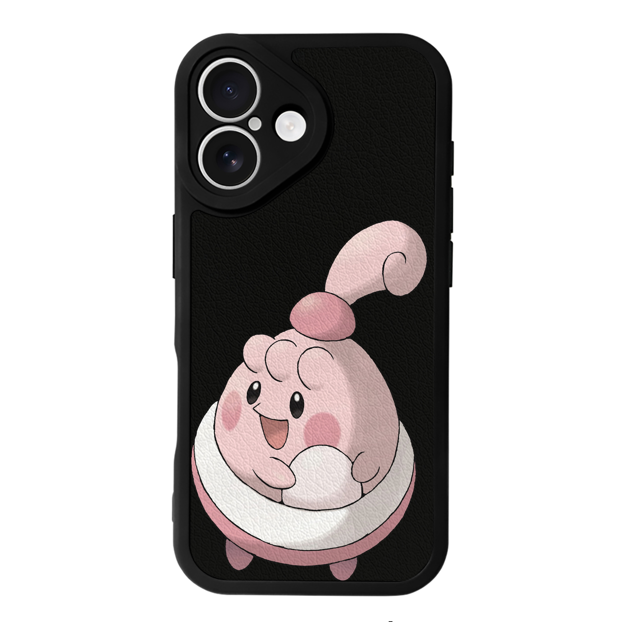 （画像用） ポケットモンスター Pokémon 【iPhone 16シリーズ対応】シリコンスマホケース（レザー調） 材質：シリコン